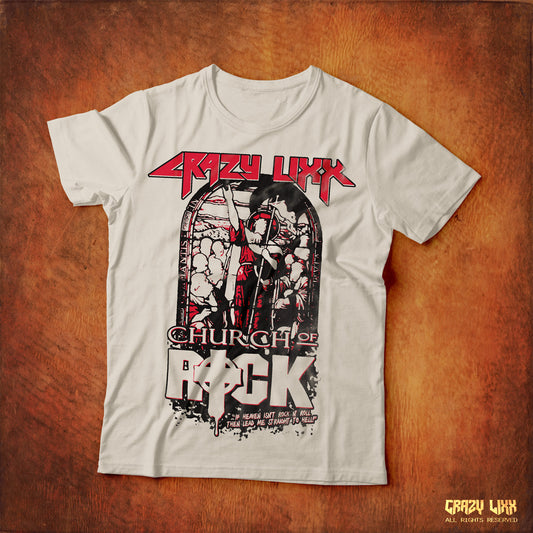 Church of Rock - White T-shirt