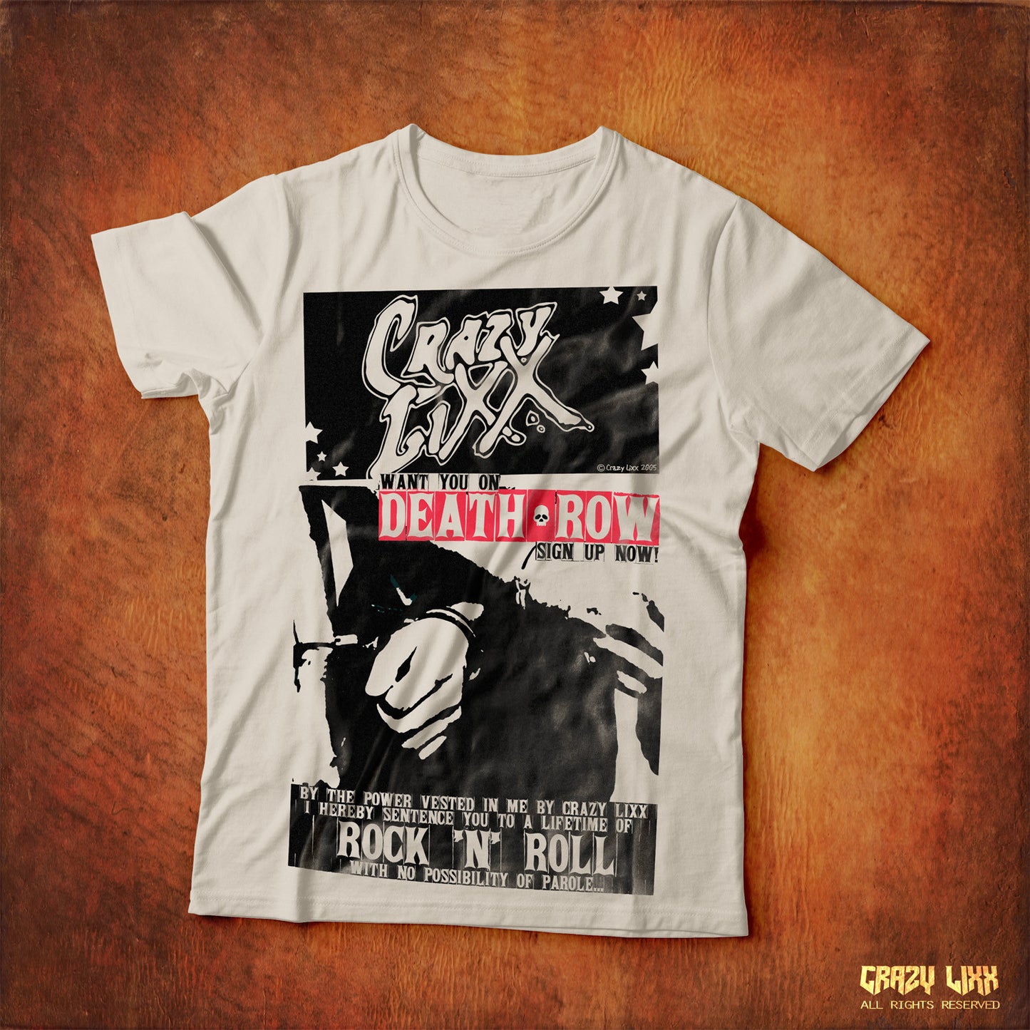 Death Row - White T-shirt